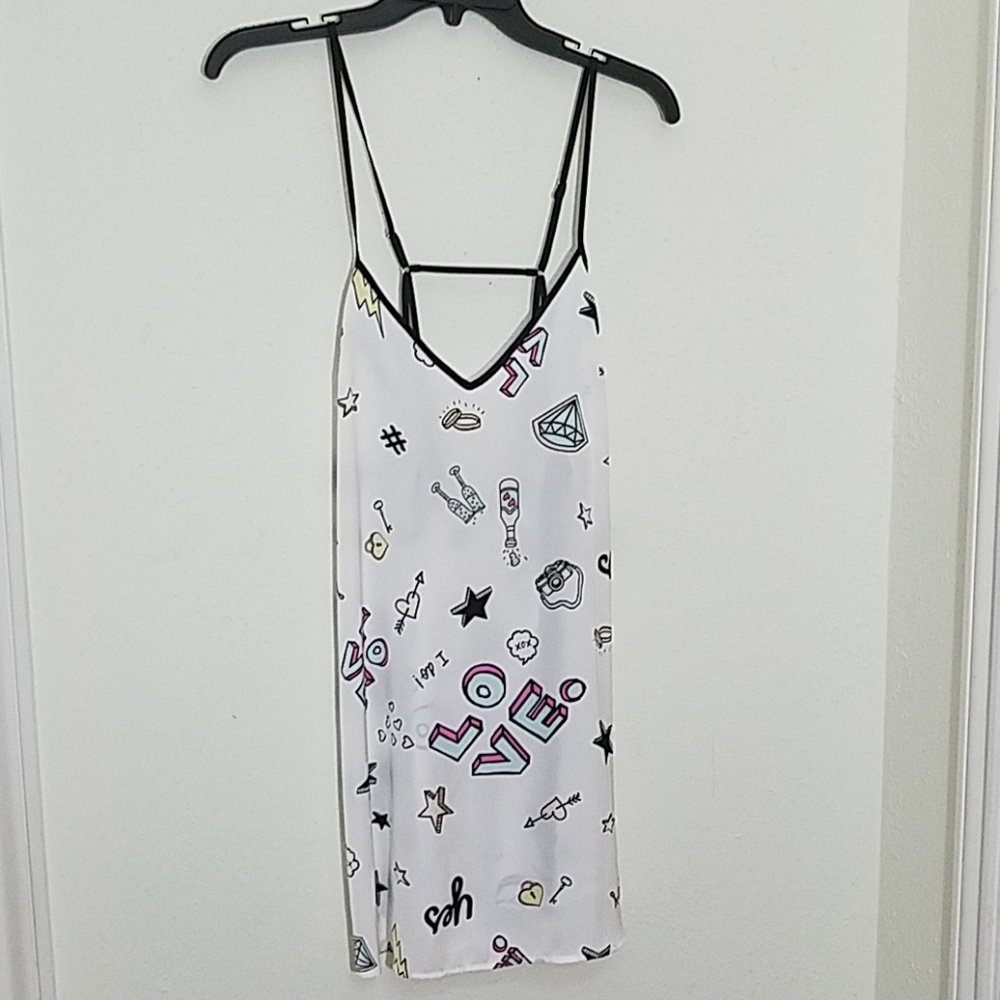 ๐๏ธ Betsey Johnson Say Yes Bridal Satin Slip - Picture 3 of 8